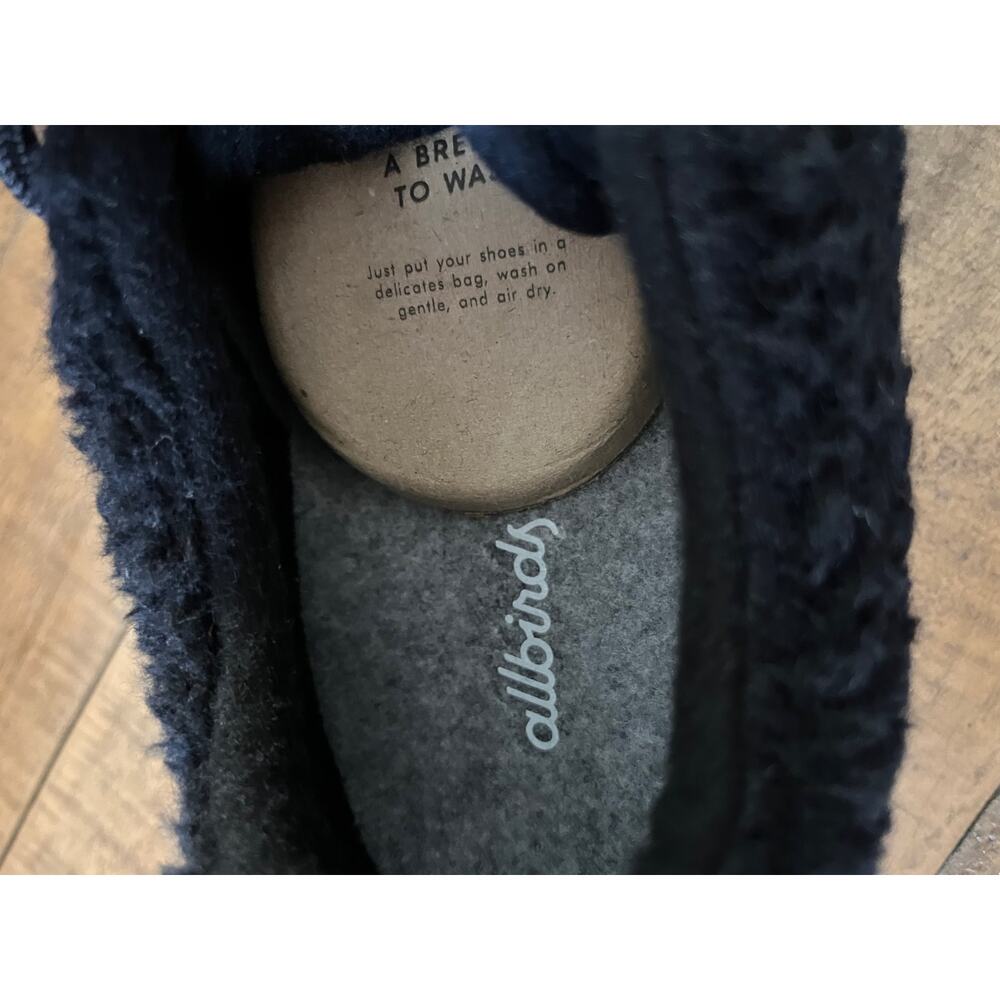 NEW Allbirds Wool Runner Fluff Natural Black Men's Sz 11 - Picture 6 of 9